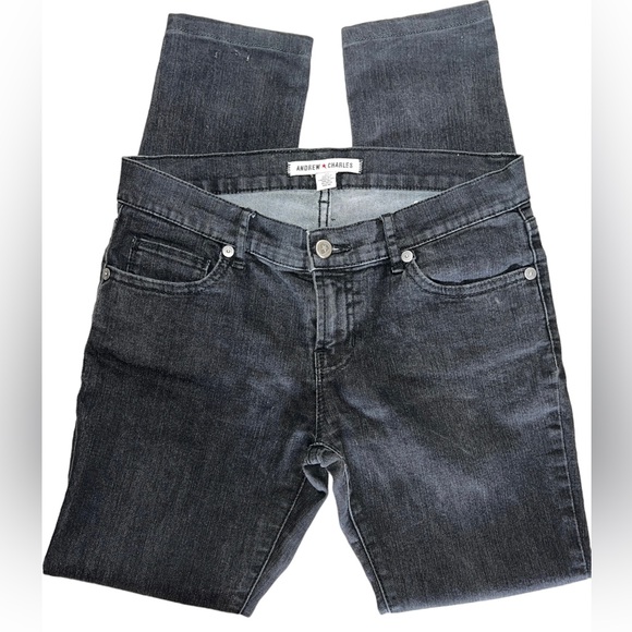 👖 Andrew Charles Black Skinny Jean - Picture 1 of 7